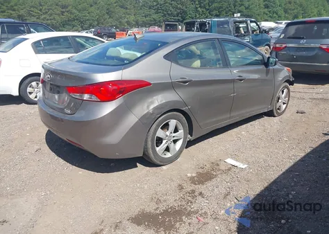2013 Hyundai Elantra Gls from USA, damaged, VIN 5NPDH4AE0DH220243